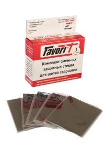 Светофильтры 110х90 к щиткам сварщика РОСОМЗ 10 шт